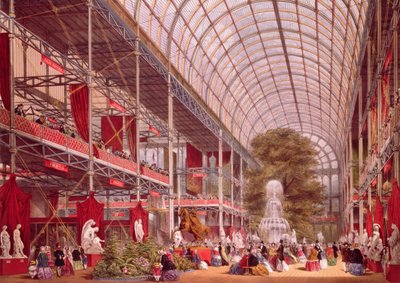 The Transept at the Great Industrial Exhibition of 1851, Plate 4 from 